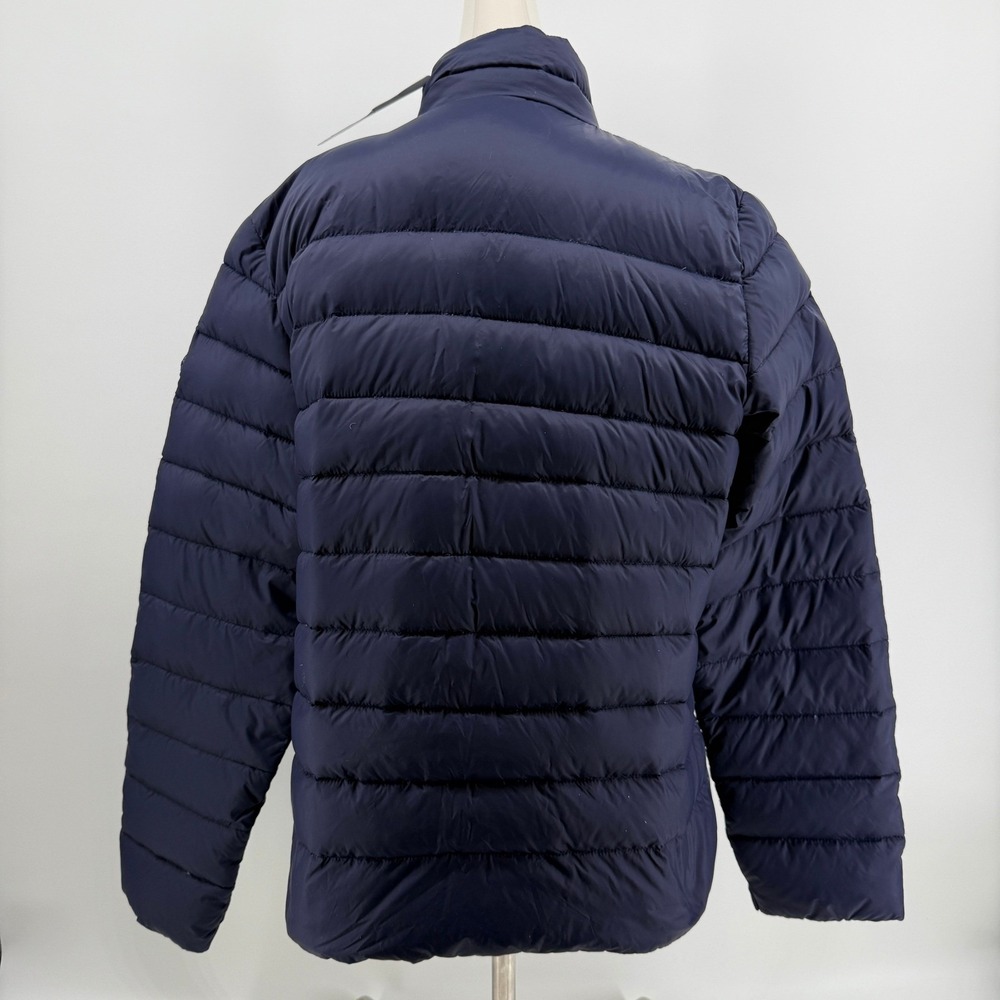 Lauren Ralph Lauren Women's Down Puffer Jacket Coat Navy Blue XL NWT $225 - Picture 4 of 16